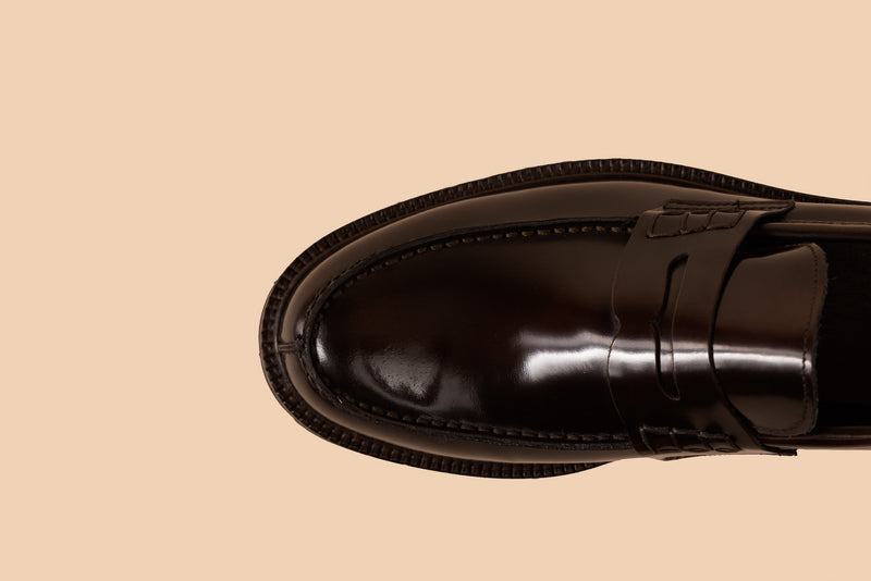 Leather Loafers Brown