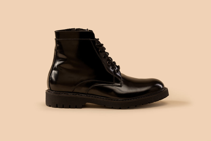 Leather Boots Black