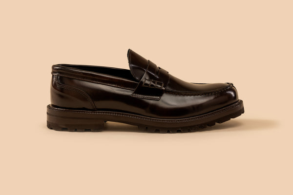 Leather Loafers Brown