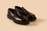 Leather Loafers Brown