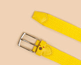 Yellow Woven Belt